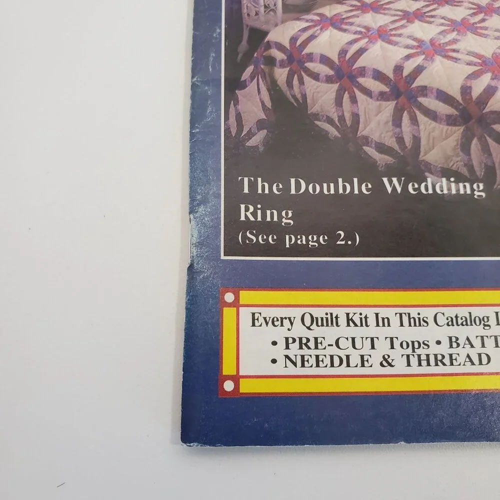 Hearthside Quilts Catalog Issue 19 Double Wedding Ring Vintage 1990s - Picture 4 of 13